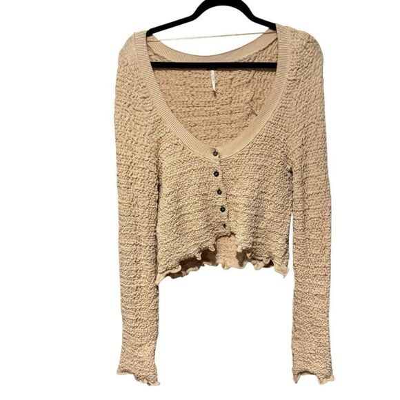 Revolve Free People Rosehip Cardi in Rose Water - Picture 3 of 9